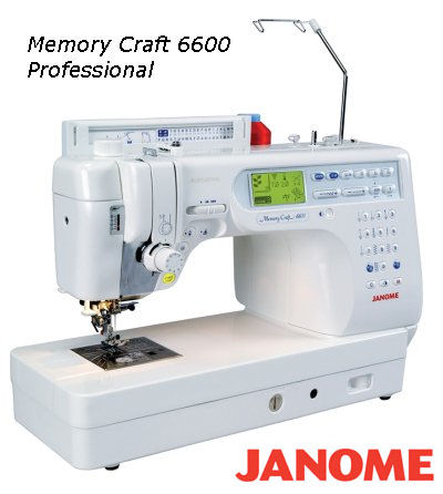 Utlodningspremie 2010 fra Janome: Memory Craft 6600 Professional