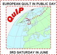 QUIP – Quilt in public day 2010